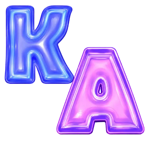 A, K