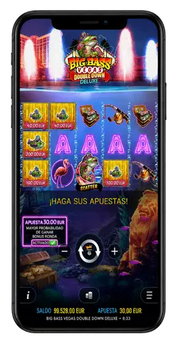 Un símbolo de Piscis Big Bass Vegas Double Down Deluxe